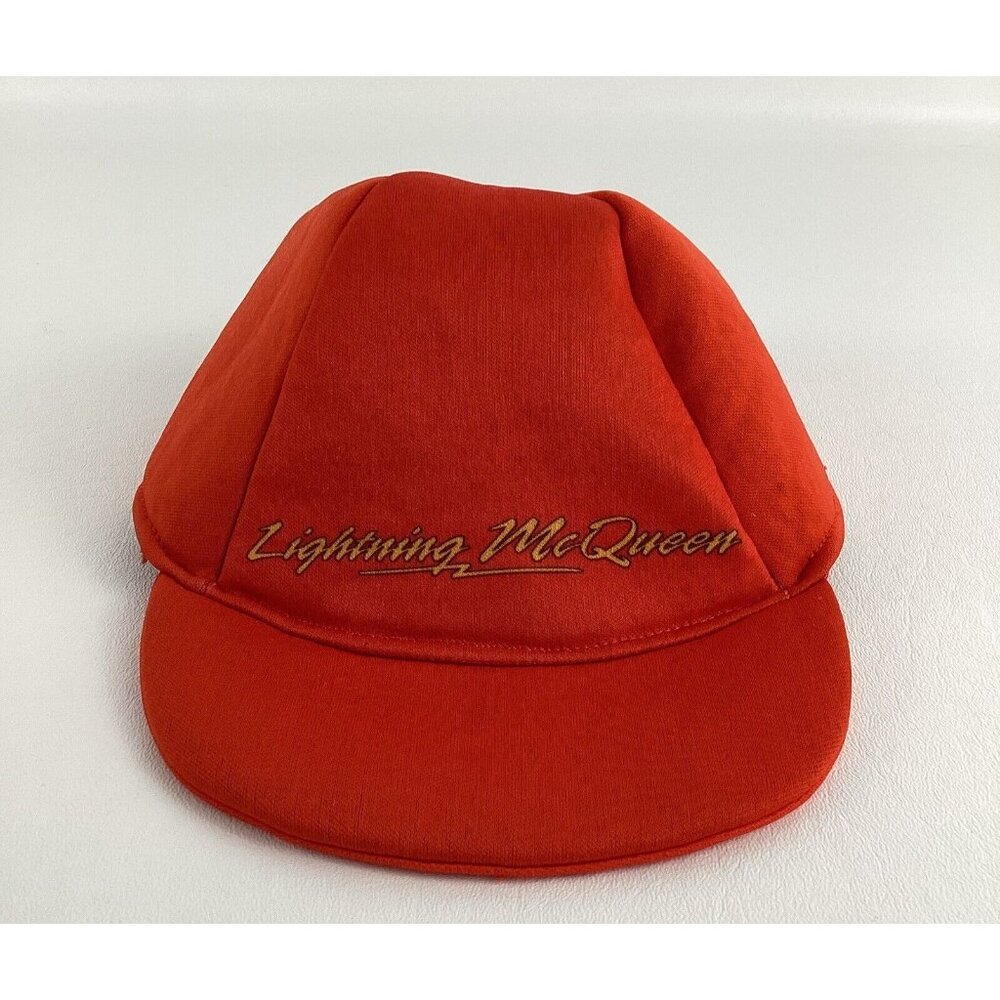 Disney Pixar Cars Lightning McQueen Soft Hat Cap Stretch Toddler Halloween